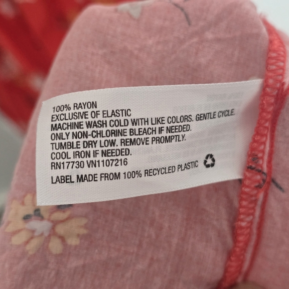 Isabel Maternity by Ingrid & Isabel Red Smocked Dress - Picture 3 of 6